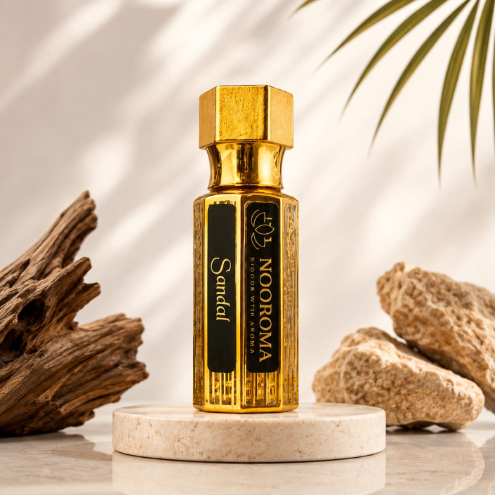 Sandalwood Attar | Pure Chandan Oil | Natural Long Lasting | NOOROMA